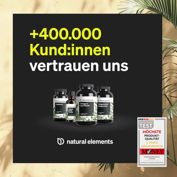 Multivitamin – 365 vegane Tabletten – Jahresvorrat – wertvolle Vitamine A-Z, mit Vitamin K1 und K2 – ohne unnötige Zusätze – in Deutschland produziert & laborgeprüft – Bild 6