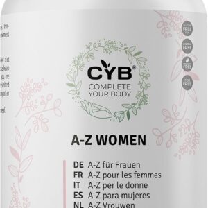 Multivitamin Tabletten - Vitamine für Frauen - 365 Tabletten 1 Jahres Vorrat - Laborgeprüft - Complete Your Body