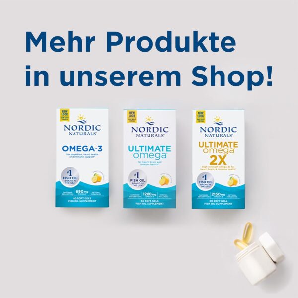 Nordic Naturals, Omega-3, 473ml, 1560mg Omega-3 je Dosis, Zitronengeschmack, Glutenfrei, Sojafrei, GMO frei – Bild 3