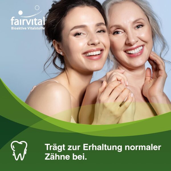 Fairvital | Vitamin D3 + K2 Kapseln - 90 Kapseln - Vitamin D3 10.000 I.E Depot + Vitamin K2 MK-7 200mcg pro Kapsel - HOCHDOSIERT & Vegan - nur 1 Kapsel alle 10 Tage – Bild 3