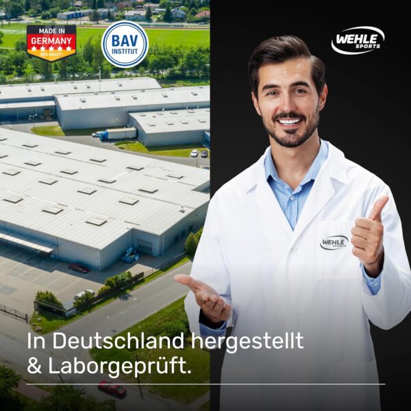 Vitamin D3 K2 Tropfen Hochdosiert [1000 IE] - Vit D3 K2 Hochdosiert - Vitamin D K2 - Vitamin D3 K2 Öl - Vitamin D3 K2 1000 IE - 50ml 1700 Tropfen - Hoch Bioverfügbar - LABORGEPRÜFT Wehle Sports® – Bild 8