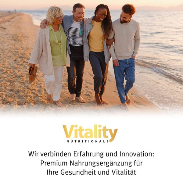 Vitamin Express Vitamin D3 K2 Hochdosiert, D 5000 IE + K2 200 mcg Premium All Trans MK7 I 90 Mini-Kapseln Hochdosiert I hohe Bioverfügbarkeit, frei von Zusatzstoffen I Vitality Nutritionals – Bild 9