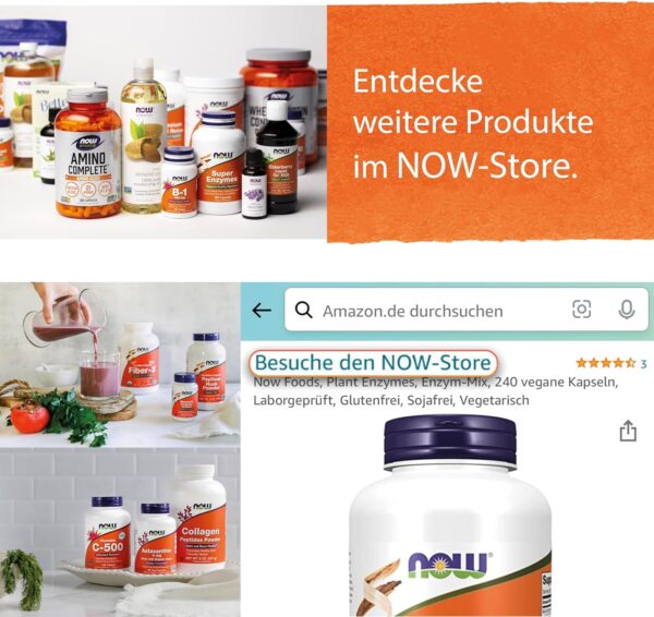Now Foods, Vitamin D3, 1.000 IU, 360 Weichkapseln, Laborgeprüft, Hochdosiert, Glutenfrei, Sojafrei – Bild 8