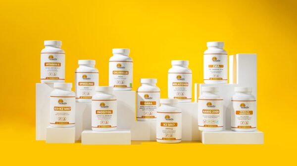 Sowelo Vitamin A D E K - 200 Tabletten I Entzündungshemmend und Anti-seborrhoische Eigenschaften I Unterstützt die Natürliche Immunität I Ohne unerwünschte Zusätze – Bild 5