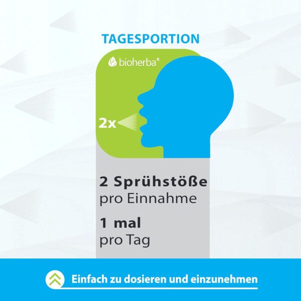 3 Stk. Melatonin Einschlafspray 50ml mit Lavendel, Hopfen und Vitamin B6 – Alkoholfrei – Vegane Natürliche Formel für Erwachsene von BIOHERBA – Bild 4