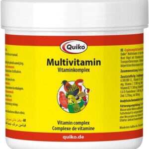 Quiko Multivitamin 150g - Ergänzungsfuttermittel zur Vitaminversorgung von Ziervögeln
