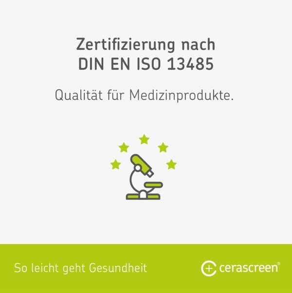 Vitamin D Test - Doppelpackung von CERASCREEN | Vitamin-D-Spiegel zu Hause messen und Mangel erkennen - Spare jetzt im Kombi- Paket | Professionelle Laboranalyse mit konkreten Handlungsinformationen – Bild 4