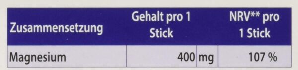 Avitale Magnesium 400 direkt Orange - Direktgranulat zur Einnahme ohne Wasser, 105 g – Bild 5