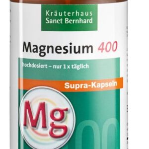 Sanct Bernhard Magnesium-400-supra Kapseln, 300 Kapseln