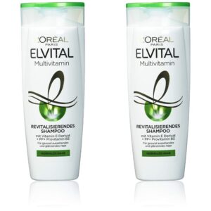 L'Oréal Paris Elvital Multivitamin Shampoo 2er Pack (2x300 ml)