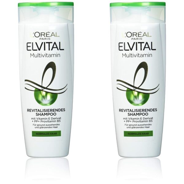 L'Oréal Paris Elvital Multivitamin Shampoo 2er Pack (2x300 ml)