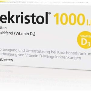 Dekristol 1.000 I.E. Vitamin D Tabletten für starke Knochen und ein starkes Immunsystem 100 Tabletten