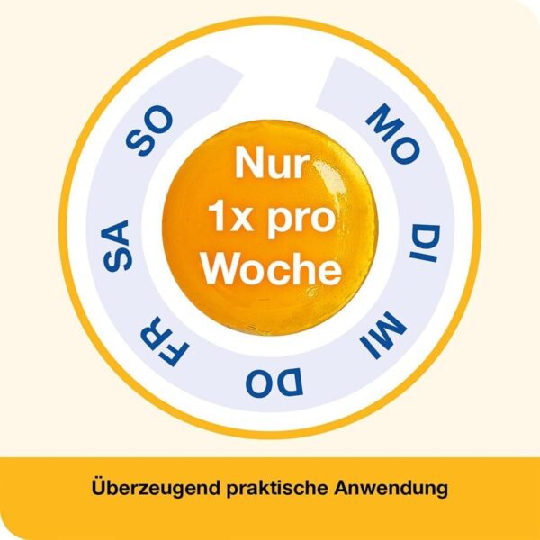 vitamin D-Loges® 5.600 I.E. impuls 30 Gel-Tabs - Wochendepot, hochdosiert - Praktisches Gel-Tab für die ganze Familie - Mit Beta-Glucan und hochwertigem Extrakt aus Holunderbeeren – Bild 4