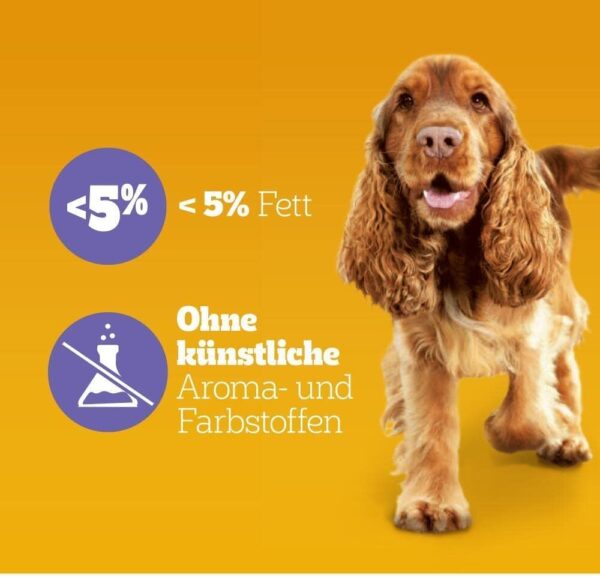 PEDIGREE Hundesnacks Multivitamins Verdauung - 180 weiche Hundeleckerlis mit Probiotika (6 x 180g)- Supplements zur Unterstützung der Verdauung, einfache Fütterung – Bild 4