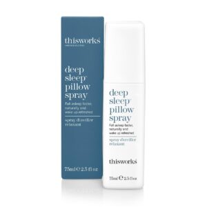 This Works Deep Sleep Pillow Spray, 75 ml — Natürliches Schlafspray mit Lavendel, Kamille und Vetivert — wissenschaftlich fundiertes Kissenspray zur Schlafunterstützung