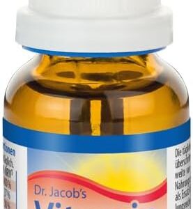 Dr. Jacob's Vitamin DEKA Öl 20 ml | Vitamine D3, A, E-Tocopherole, K2 all-trans MK-7 in Arzneibuchqualität | Synergie für Immunsystem¹, Knochen², Muskeln³ | gut bioverfügbar | vegetarisch