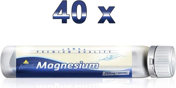 Inko Aktiv - Magnesium Ampullen, 40 x 25 ml (Vorteilspack) – Bild 2