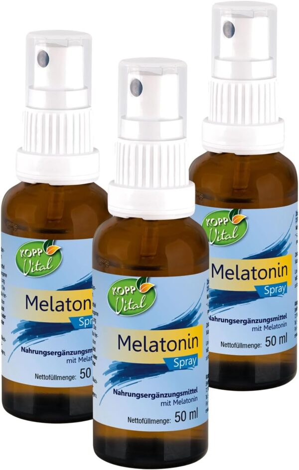 KOPP Vital® Melatonin Spray | 1 x 50 ml | rund 330 Sprühstöße | ohne Alkohol Passionsfrucht-Aroma | Vegan – Bild 5