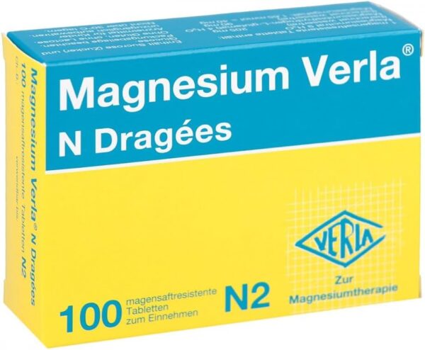 MAGNESIUM VERLA N Dragees 100 St