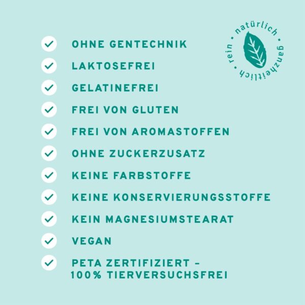 Vegan Omega 3 Kapseln aus Mikroalgenöl. 1.980 mg Premium Algenöl mit DHA + EPA pro Tagesdosis. 90 Kapseln. Hochdosiert, vegan (Algen) und hergestellt in DE. – Bild 6
