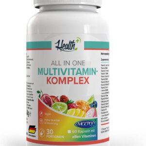 Zec+ Nutrition Health+ All in One Multivitamin Komplex, 60 Kapseln