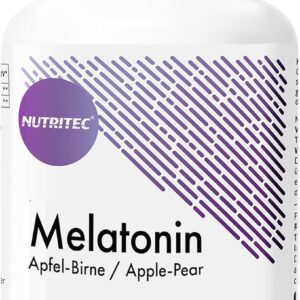 Nutritec Melatonin Tabletten für Reise und Jetlag