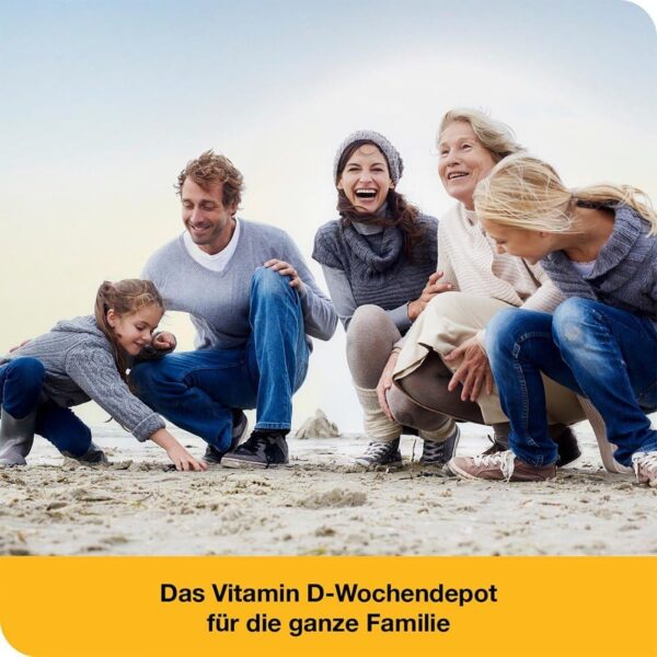 vitamin D-Loges® 5.600 I.E. impuls 30 Gel-Tabs - Wochendepot, hochdosiert - Praktisches Gel-Tab für die ganze Familie - Mit Beta-Glucan und hochwertigem Extrakt aus Holunderbeeren – Bild 7