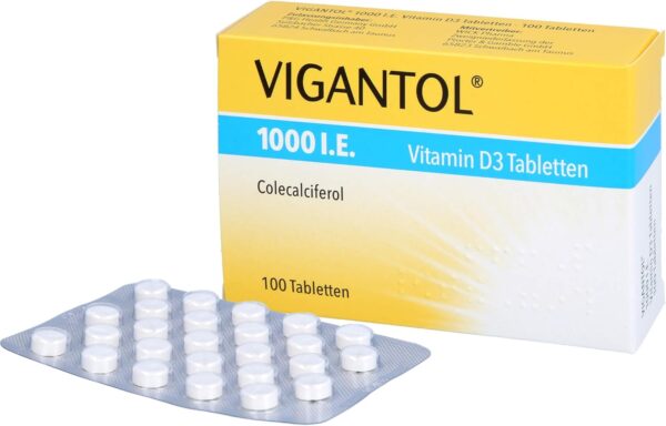 VIGANTOL 1.000 I.E. Vitamin D3 Tabletten – Bild 2