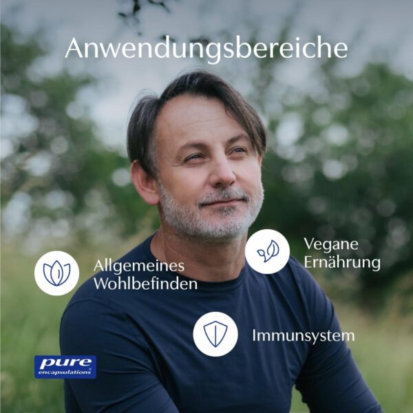 Pure Encapsulations - All-in-one 50+ - Multivitamin für aktiveres Älterwerden - 60 vegetarische Kapseln – Bild 3