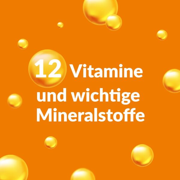 STADA EUNOVA Junior - Multivitamin Kautabletten mit 12 Vitaminen und wichtigen Mineralstoffen - Nahrungsergänzungsmittel für Kinder ab 3 Jahren - 1 x 30 Stück – Bild 4