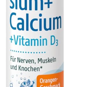 Kneipp Magnesium + Calcium + D3 Brausetabletten, Für Nerven, Muskeln und Knochen, 1 x 20 Brausetabletten