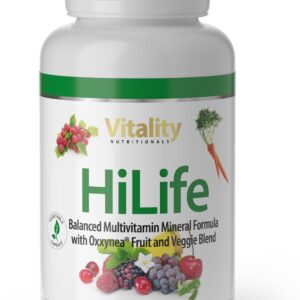 HiLife Multivitamin Kapseln Hochdosiert aus 21 Obst- und Gemüse-Sorten I Vitamine, Mineralstoffe, Spurenelemente, Immunsystem stärken I Vitality Nutritionals by Vitaminexpress