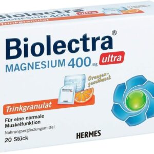 Biolectra Magnesium 400 mg Ultra Trinkgran.Orange