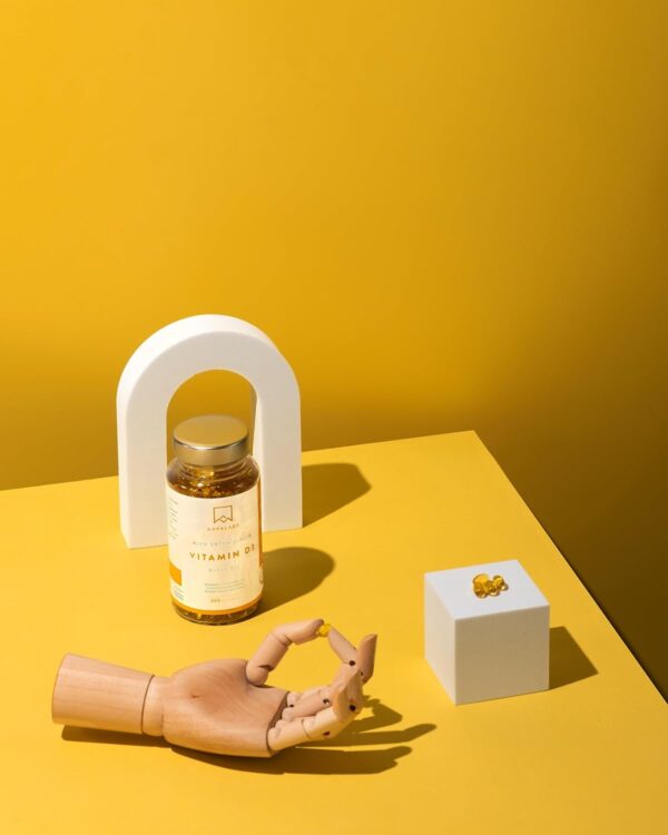 Vitamin D3 Hochdosiert Depot 5000 IU 365 Kapseln - Vitamin D3 5000 IE mit kaltgepresstem nativem Olivenöl Extra für optimale Absorption - Vitamin D Hochdosiert Ohne Gentechnik, glutenfrei, laktosefrei – Bild 10