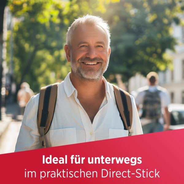 Biolectra Magnesium 400 mg Direct Sticks Zitrone, 60 Stück: Für eine normale Muskelfunktion bei erhöhtem Bedarf, Magnesium Direkt-Sticks, hochdosiert – Bild 4