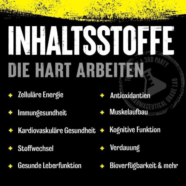 Universal Nutrition ANIMAL Pak Multivitamin-Komplex fürs Training mit Vitaminen, Mineralien, L-Carnitin & Aminosäuren, Enzyme unterstützen die Nährstoffversorgung & Immunsystem, 30 Einheiten – Bild 3