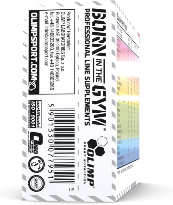 OLIMP SPORT NUTRITION OLIMP- Vita-Min One Caps. Ergänzt die tägliche Ernährung mit hochwertigen Vitaminen und Mineralien. (60 Kapseln) , 60 Stück (1er Pack) – Bild 4