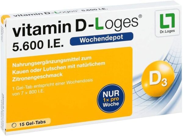 Vitamin D-Loges 5.600 I.E. Kautabletten