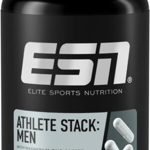 ESN Athlete Stack Men, 210 Kapseln, alle essentiellen Vitamine und Mineralstoffe, vegan - made in Germany
