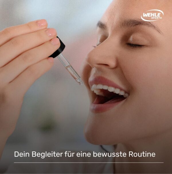 Vitamin D3 K2 Tropfen Hochdosiert [1000 IE] - Vit D3 K2 Hochdosiert - Vitamin D K2 - Vitamin D3 K2 Öl - Vitamin D3 K2 1000 IE - 50ml 1700 Tropfen - Hoch Bioverfügbar - LABORGEPRÜFT Wehle Sports® – Bild 4