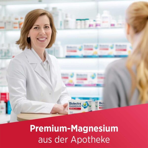 Hermes Arzneimittel GmbH Biolectra Magnesium 400 mg ultra Direct Granulat Orangengeschmack Beutel, 40 Stück – Bild 6