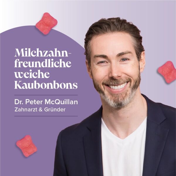 Magnesium Gummibärchen für Kinder – Vegan – 1 Monatsvorrat – Kaubarer Magnesium Komplex für Kinder – 30 Kaubare Vitamine Kinder – 455 mg Magnesiumcitrat mit 50 mg Magnesium – von Novomins – Bild 3