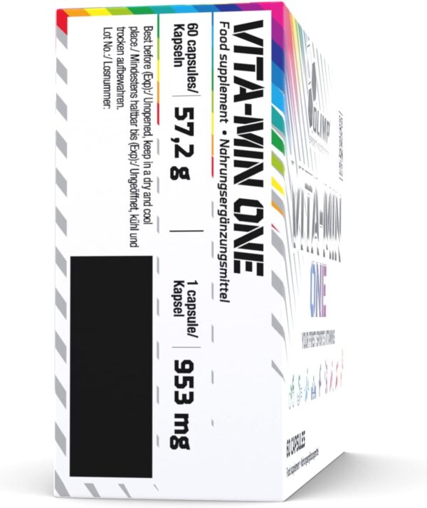 OLIMP SPORT NUTRITION OLIMP- Vita-Min One Caps. Ergänzt die tägliche Ernährung mit hochwertigen Vitaminen und Mineralien. (60 Kapseln) , 60 Stück (1er Pack) – Bild 3