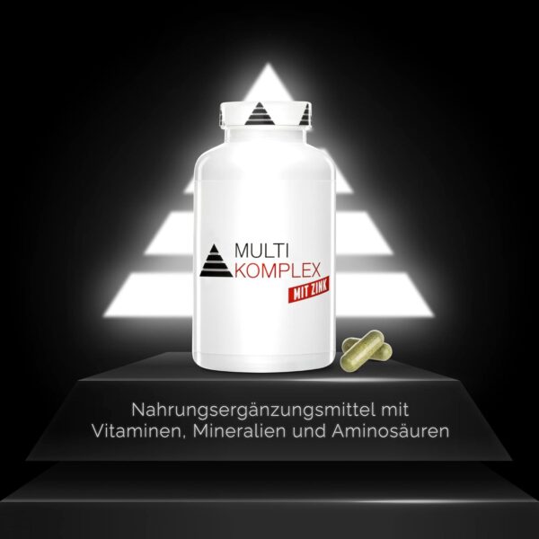 YPSI Multi Komplex mit Zink - Multivitamine und Mineralstoffe - Vegan - 180 Kapseln – Bild 5