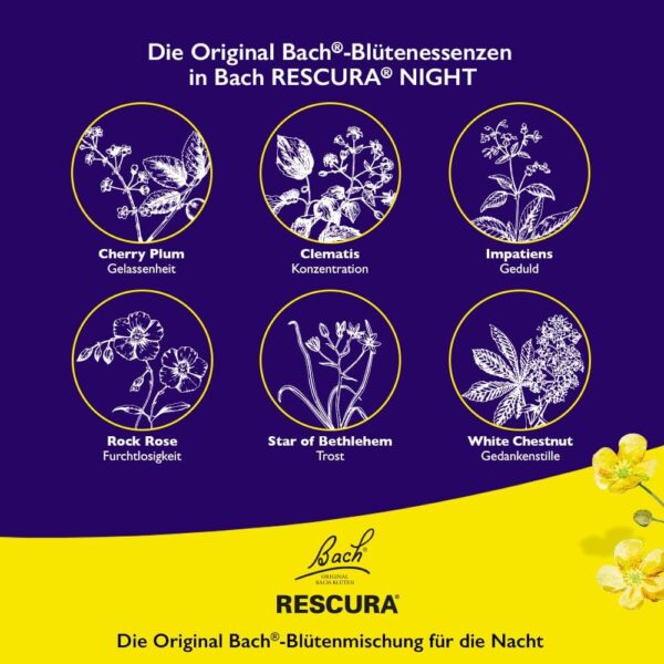 Bach RESCURA Kids Night Bachblüten Tropfen I 10 ml I Bachblütenmischung für Kinder für die Nacht I ehemals Rescue das Original – Bild 5
