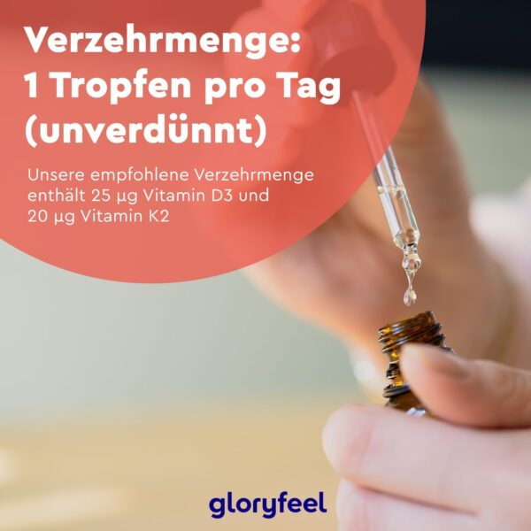 Vitamin D3 K2 Tropfen (1700) - Original K2VITAL® (50ml) - 99,7+% All-Trans - Vitamin D3 hoch bioverfügbar + Vitamin K2 MK7 - Laborgeprüft, ohne Zusätze in Deutschland hergestellt – Bild 6