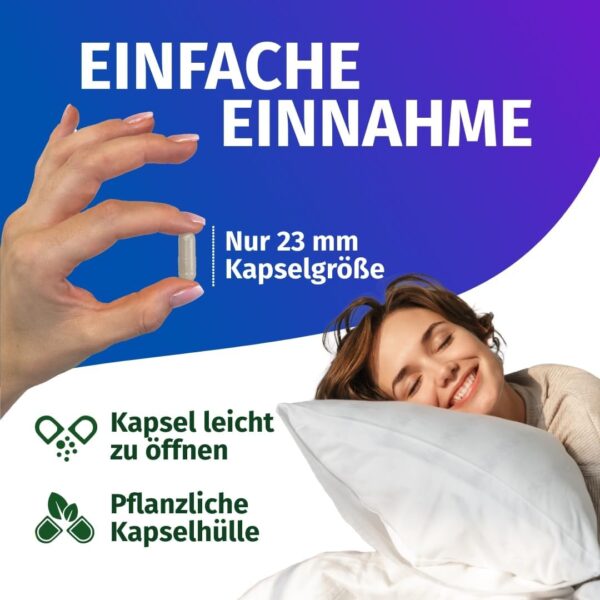 L-Tryptophan - Hochdosiert: 700 mg je Kapsel - 6 Monate Vorrat (180 Kapseln) - Vegan & ohne Zusatzstoffe - Apothekenqualität - Green Naturals® – Bild 4
