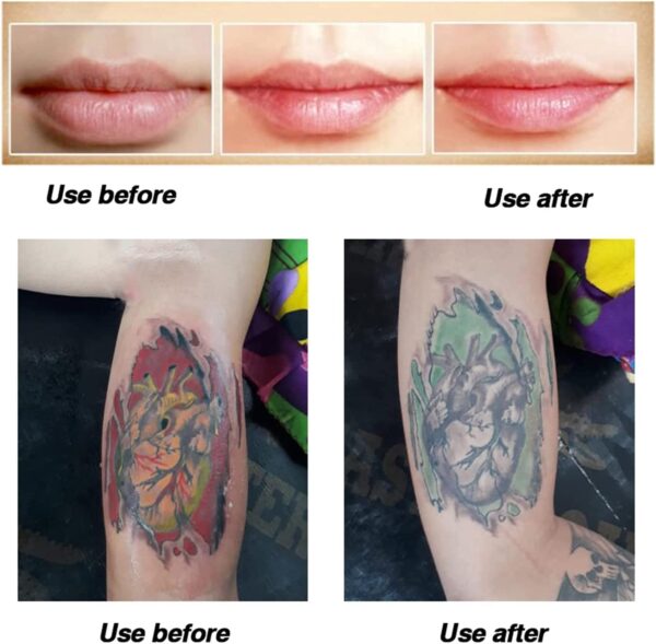 Tattoo CreamTattoo Narben-Reparaturgel, 100 Stück, Microblading-Nachsorge-Salbe, Vitamin A & D, Anti-Narben, Tattoo-Nachsorgecreme für Make-up, Microblading und Tattoo-Heilbedarf (Weiß, 100 – Bild 4