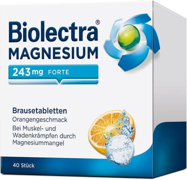 Biolectra Magnesium 243 mg forte Orange, 40 St
