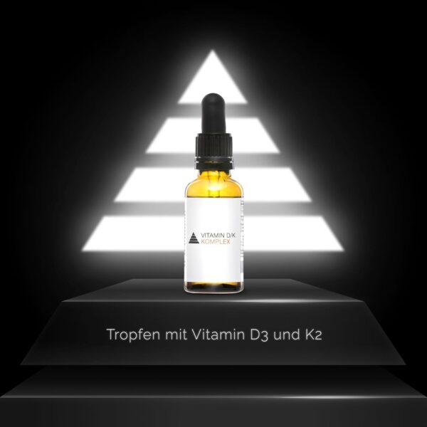 YPSI Vitamin D/K Komplex - Zweifach Vitamin D3 K2 Kombination in MCT Öl gelöst - Vegetarisch - 30 ml Pipettenflasche – Bild 5